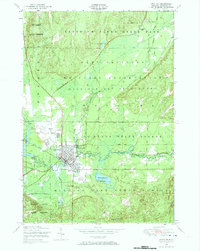 Grayling 1950 topographic map preview