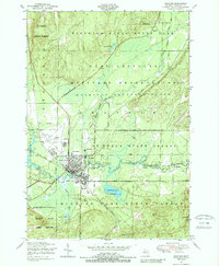 Grayling 1950 topographic map thumbnail