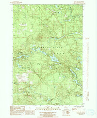 Green Hills 1986 topographic map thumbnail