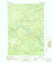 Green Hills 1986 topographic map thumbnail