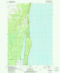 Greenbush 1989 topographic map thumbnail