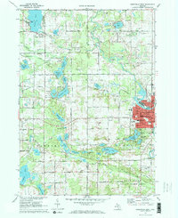 Greenville West 1972 topographic map thumbnail