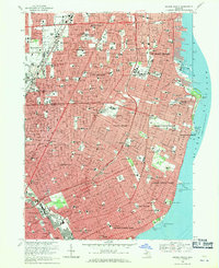 Grosse Pointe 1968 topographic map thumbnail