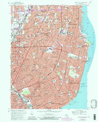 Grosse Pointe 1968 topographic map thumbnail
