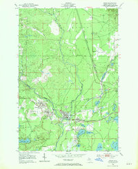 Gwinn 1952 topographic map thumbnail