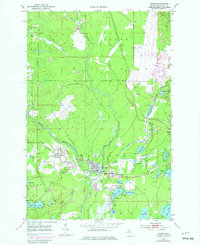 Gwinn 1952 topographic map thumbnail