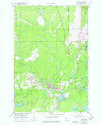 Gwinn 1952 topographic map thumbnail