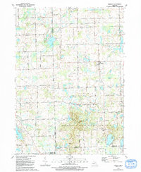 Hadley 1991 topographic map thumbnail