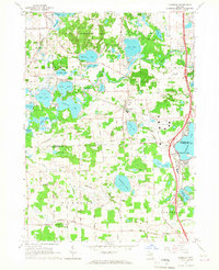 Hamburg 1965 topographic map thumbnail