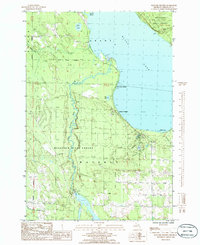 Hangore Heights 1986 topographic map thumbnail