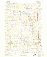 Hartland 1968 topographic map thumbnail