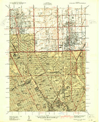 Highland Park 1940 topographic map thumbnail
