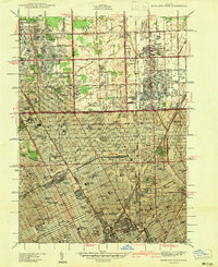 Highland Park 1940 topographic map thumbnail