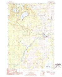Hillman 1986 topographic map thumbnail