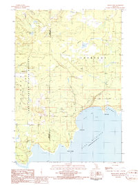 Hiram Point 1983 topographic map thumbnail