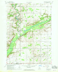 Hubbardston 1967 topographic map thumbnail