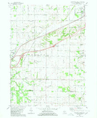 Hudsonville West 1980 topographic map thumbnail