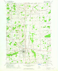 Imlay City 1963 topographic map thumbnail