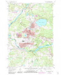 Iron Mountain 1955 topographic map thumbnail