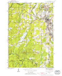 Iron River 1944 topographic map thumbnail