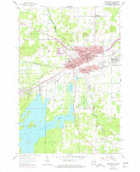 Ironwood 1955 topographic map thumbnail