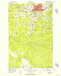 Ishpeming 1952 topographic map preview