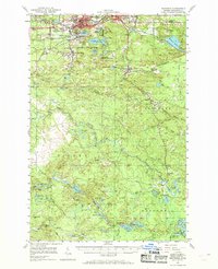 Ishpeming 1952 topographic map thumbnail