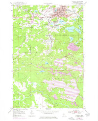 Ishpeming 1952 topographic map preview