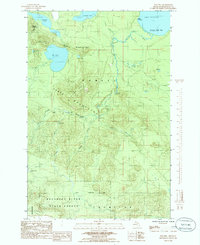 Ives Hill 1984 topographic map thumbnail