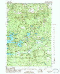 Jacks Landing 1985 topographic map thumbnail