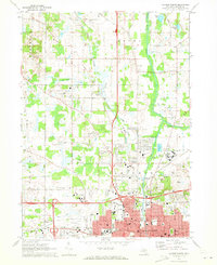 Jackson North 1970 topographic map thumbnail