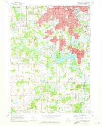 Jackson South 1971 topographic map thumbnail