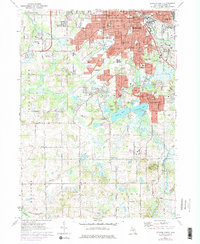 Jackson South 1971 topographic map thumbnail