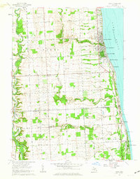 Jeddo 1961 topographic map thumbnail