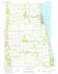 Jeddo 1961 topographic map thumbnail