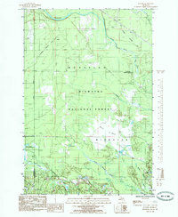 Juniper 1985 topographic map thumbnail
