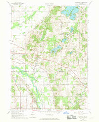 Kalamazoo NE 1967 topographic map thumbnail