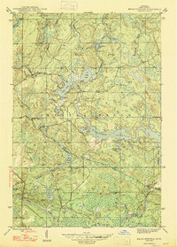 Kelso Junction 1947 topographic map thumbnail