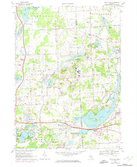 Kent Lake 1968 topographic map thumbnail