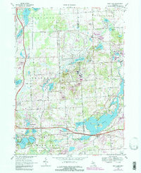 Kent Lake 1968 topographic map thumbnail