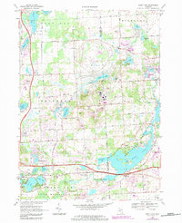 Kent Lake 1968 topographic map thumbnail