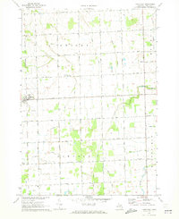 Kinde East 1970 topographic map thumbnail
