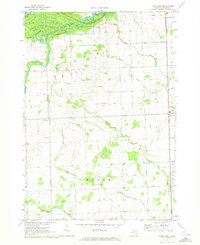 Kinde West 1970 topographic map thumbnail