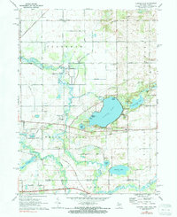 Klinger Lake 1972 topographic map thumbnail