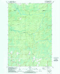 La Branche 1989 topographic map thumbnail