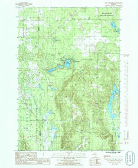 Lake Arrowhead 1985 topographic map thumbnail