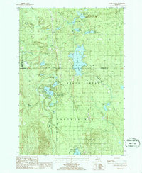 Lake Geneva 1986 topographic map thumbnail