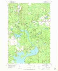 Lake Mary 1956 topographic map thumbnail