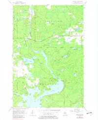 Lake Mary 1956 topographic map thumbnail