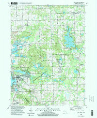 Lake Orion 1996 topographic map thumbnail